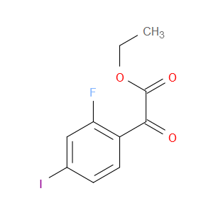 ethyl 2-(2-fluoro-4-iodophenyl)-2-oxoacetate