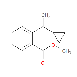 Benzoic acid, 2-(1-cyclopropylethenyl)-, methyl ester