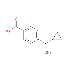 Benzoic acid, 4-(1-cyclopropylethenyl)-