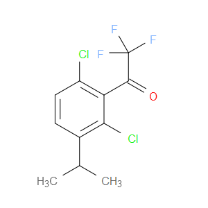 1-(2,6-Dichloro-3-isopropylphenyl)-2,2,2-trifluoroethanone
