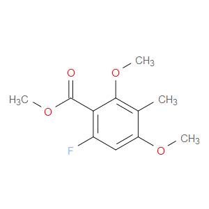 methyl 6-fluoro-2,4-dimethoxy-3-methylbenzoate