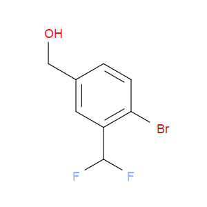 4-Bromo-3-(difluoromethyl)benzenemethanol