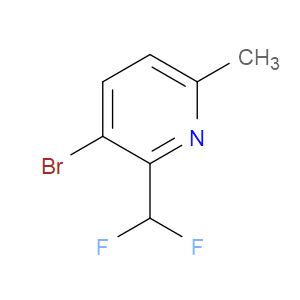 Pyridine, 3-bromo-2-(difluoromethyl)-6-methyl-