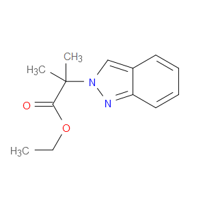 Ethyl α,α-dimethyl-2H-indazole-2-acetate