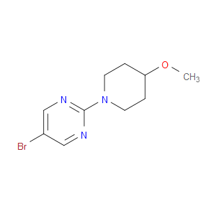 Pyrimidine, 5-bromo-2-(4-methoxy-1-piperidinyl)-