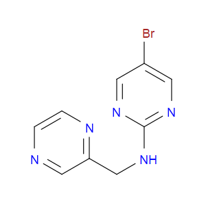5-Bromo-N-(2-pyrazinylmethyl)-2-pyrimidinamine