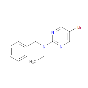 5-Bromo-N-ethyl-N-(phenylmethyl)-2-pyrimidinamine