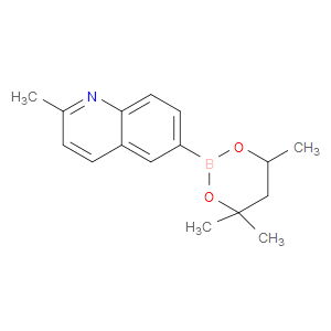 Quinoline, 2-methyl-6-(4,4,6-trimethyl-1,3,2-dioxaborinan-2-yl)-