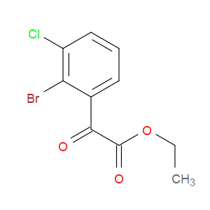 ethyl 2-(2-bromo-3-chlorophenyl)-2-oxoacetate