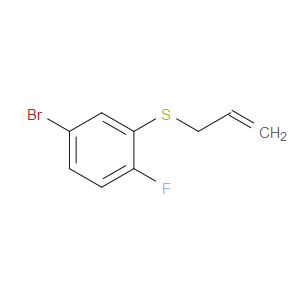 allyl(5-bromo-2-fluorophenyl)sulfane