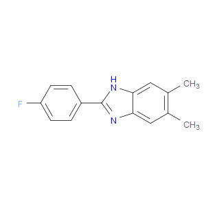 2-(4-Fluorophenyl)-5,6-dimethyl-1H-benzimidazole