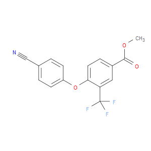 Methyl 4-(4-cyanophenoxy)-3-(trifluoromethyl)benzoate