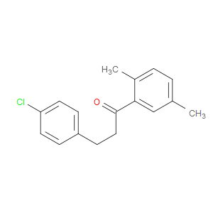 3-(4-Chlorophenyl)-1-(2,5-dimethylphenyl)-1-propanone