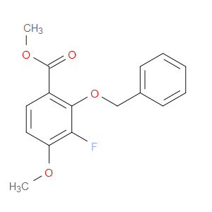 Bethyl 2-(benzyloxy)-3-fluoro-4-methoxybenzoate