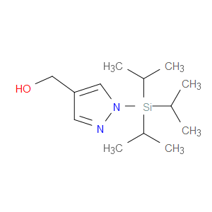 (1-(triisopropylsilyl)-1H-pyrazol-4-yl)methanol