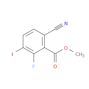 Methyl 6-cyano-2-fluoro-3-iodobenzoate