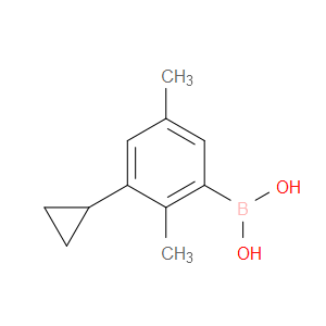 B-(3-Cyclopropyl-2,5-dimethylphenyl)boronic acid