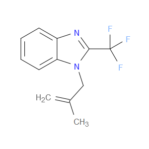 1-(2-Methyl-2-propen-1-yl)-2-(trifluoromethyl)-1H-benzimidazole