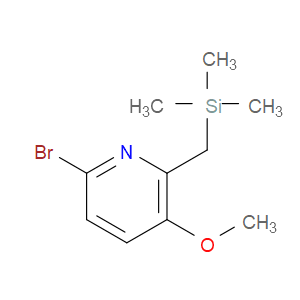 6-Bromo-3-methoxy-2-((trimethylsilyl)methyl)pyridine