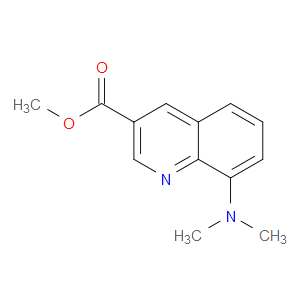Methyl 8-(dimethylamino)-3-quinolinecarboxylate