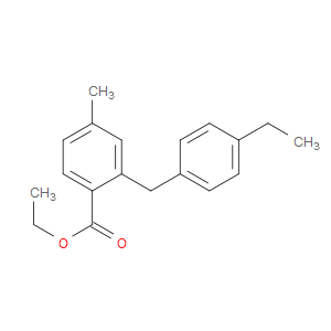 ethyl 2-(4-ethylbenzyl)-4-methylbenzoate