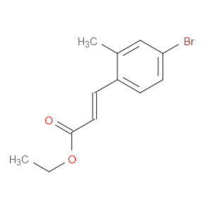 ethyl 3-(4-bromo-2-methylphenyl)acrylate