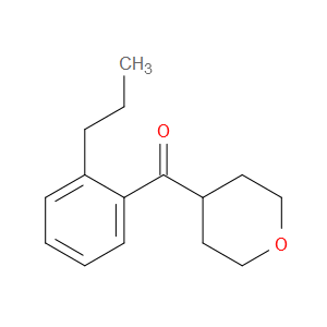 (2-Propylphenyl)(tetrahydro-2H-pyran-4-yl)methanone