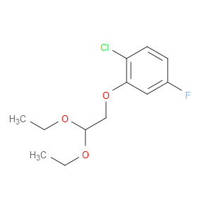 1-Chloro-2-(2,2-diethoxyethoxy)-4-fluorobenzene