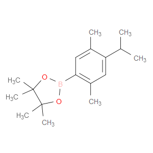 2-(4-isopropyl-2,5-dimethylphenyl)-4,4,5,5-tetramethyl-1,3,2-dioxaborolane