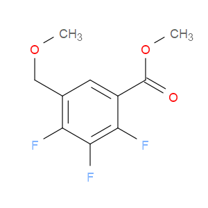 methyl 2,3,4-trifluoro-5-(methoxymethyl)benzoate