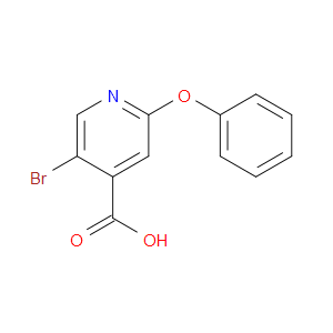 5-bromo-2-phenoxyisonicotinic acid
