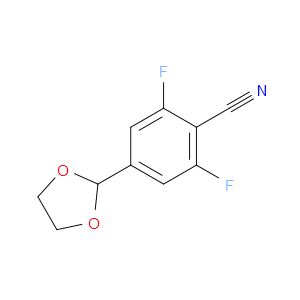 4-(1,3-Dioxolan-2-yl)-2,6-difluorobenzonitrile