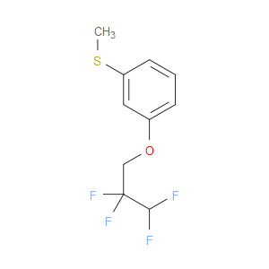 methyl(3-(2,2,3,3-tetrafluoropropoxy)phenyl)sulfane