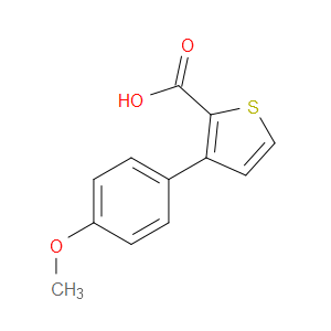 3-(4-methoxyphenyl)thiophene-2-carboxylic acid