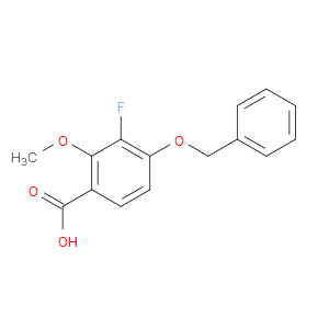 4-(Benzyloxy)-3-fluoro-2-methoxybenzoic acid