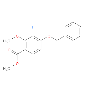 Methyl 4-(benzyloxy)-3-fluoro-2-methoxybenzoate