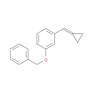 1-(Cyclopropylidenemethyl)-3-(phenylmethoxy)benzene
