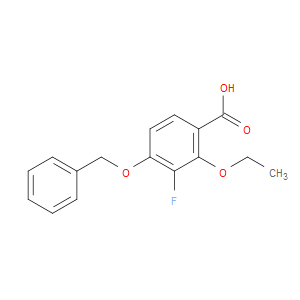 4-(Benzyloxy)-2-ethoxy-3-fluorobenzoic acid