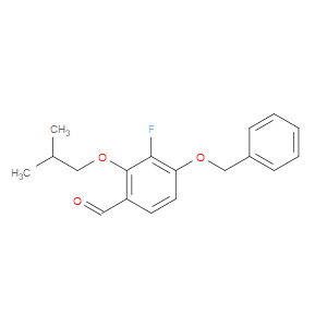 4-(Benzyloxy)-3-fluoro-2-isobutoxybenzaldehyde