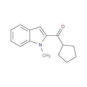 Methanone, cyclopentyl(1-methyl-1H-indol-2-yl)-