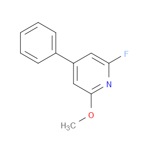 Pyridine, 2-fluoro-6-methoxy-4-phenyl-