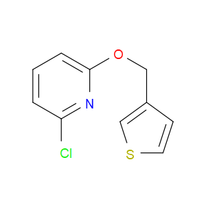 Pyridine, 2-chloro-6-(3-thienylmethoxy)-
