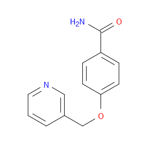 4-(3-Pyridinylmethoxy)benzamide