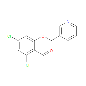 2,4-Dichloro-6-(3-pyridinylmethoxy)benzaldehyde