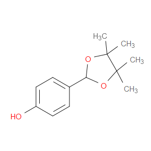 4-(4,4,5,5-Tetramethyl-1,3-dioxolan-2-yl)phenol