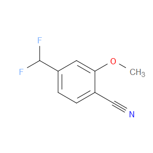 Benzonitrile, 4-(difluoromethyl)-2-methoxy-