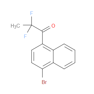 1-(4-bromonaphthalen-1-yl)-2,2-difluoropropan-1-one