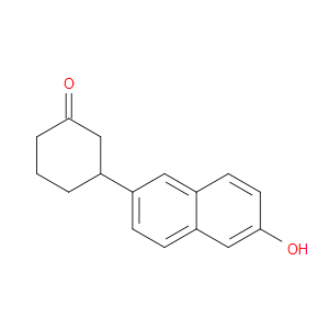 3-(6-Hydroxy-2-naphthalenyl)cyclohexanone