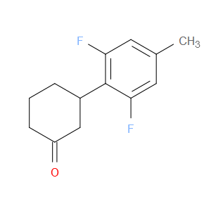 3-(2,6-Difluoro-4-methylphenyl)cyclohexanone