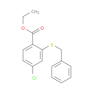 ethyl 2-(benzylthio)-4-chlorobenzoate